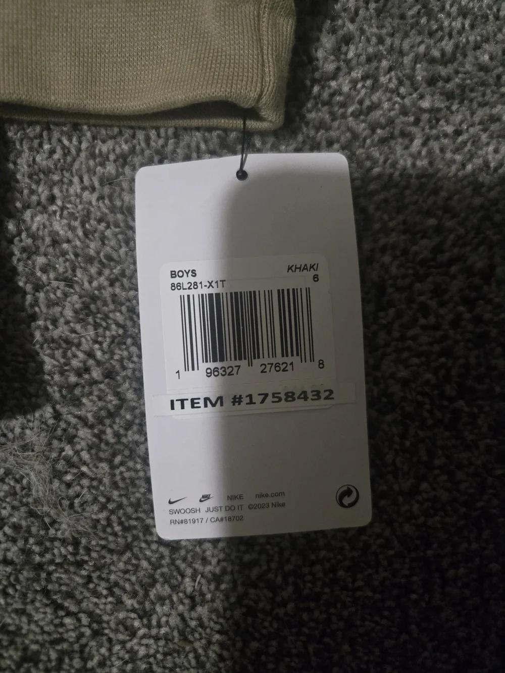 Nike Kids Size 6 Hoodie